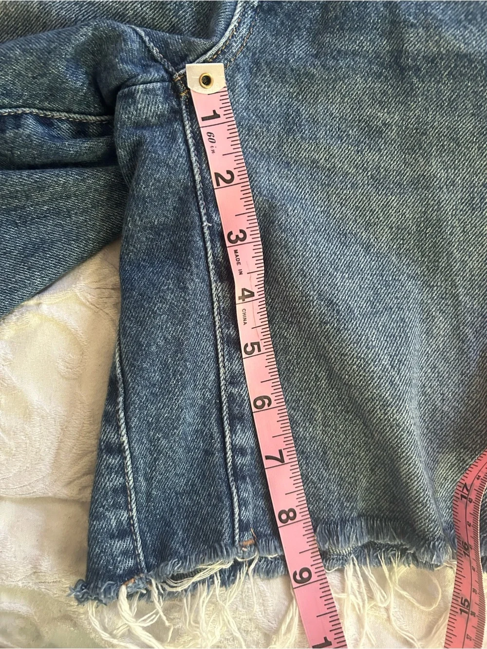 Free People We The Free Boomerang High Rise Long Shorts Sz 25